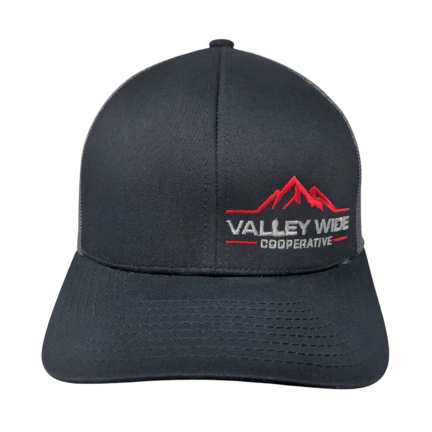 Valley Wide Cooperative Snapback Trucker Hat Black One Size Pacific Headwear