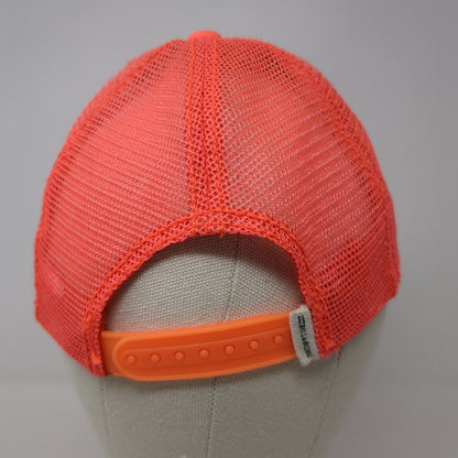 California Love Bear Trucker Hat Pink One Size Mesh Back Billabong