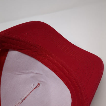 Cabela's Snapback Trucker Hat Red One Size Mesh Back Bass Pro Shops