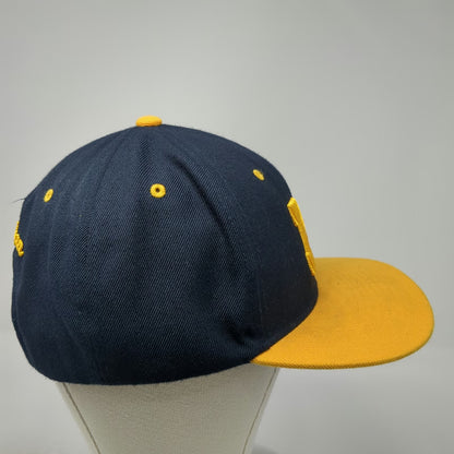 Zephyr Michigan Wolverines NCAA Snapback Hat Blue Yellow One Size Script M Logo