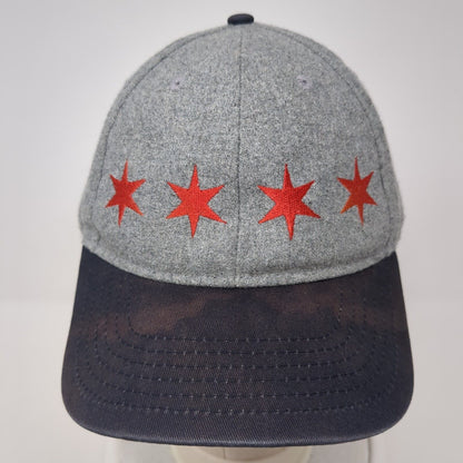 Goose Four Star Pils Crown Strapback Hat Multicolor OS Adjustable Embroidered
