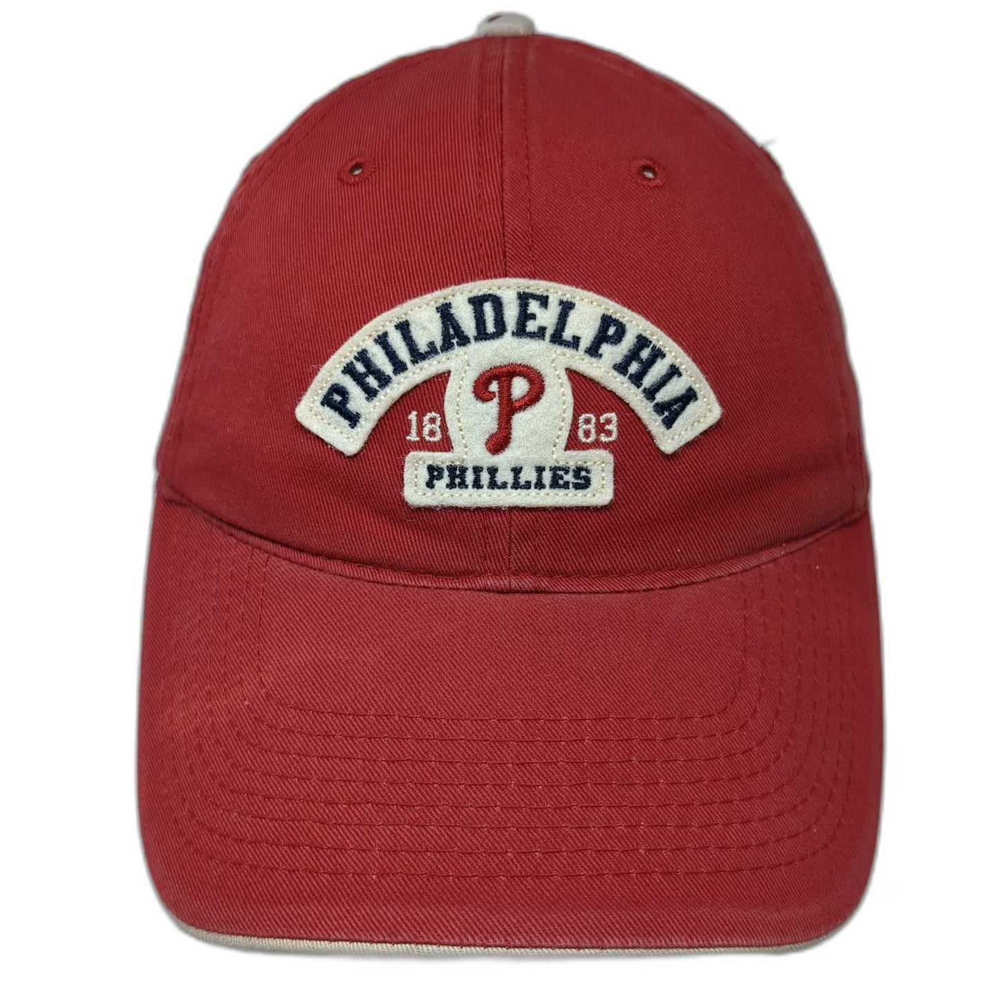 Philadelphia Phillies MLB Drew Pearson Baseball Cap Red One Size Strapback Hat