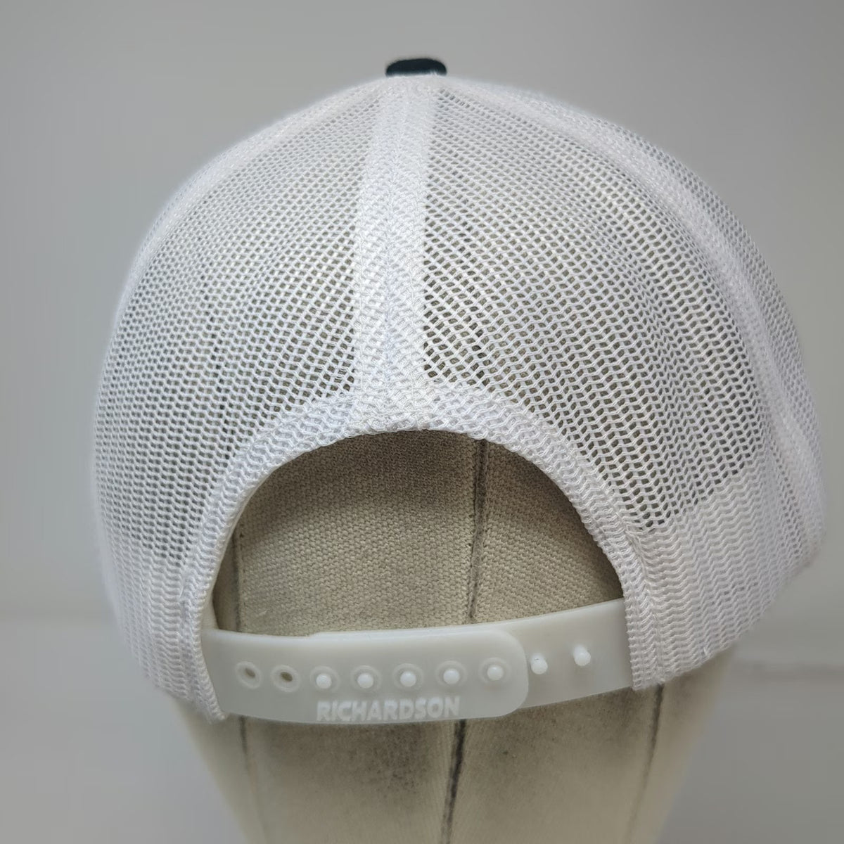 Richardson Trucker Hat Black One Size OSU Wheat Mesh Snapback Agriculture Hat