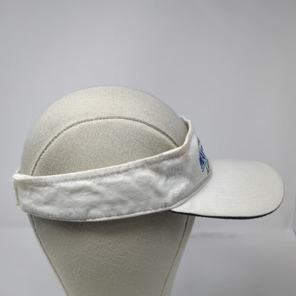 Toppers Marriott Maui Ocean Club White One Size Visor Hat Vacation Resort Whale