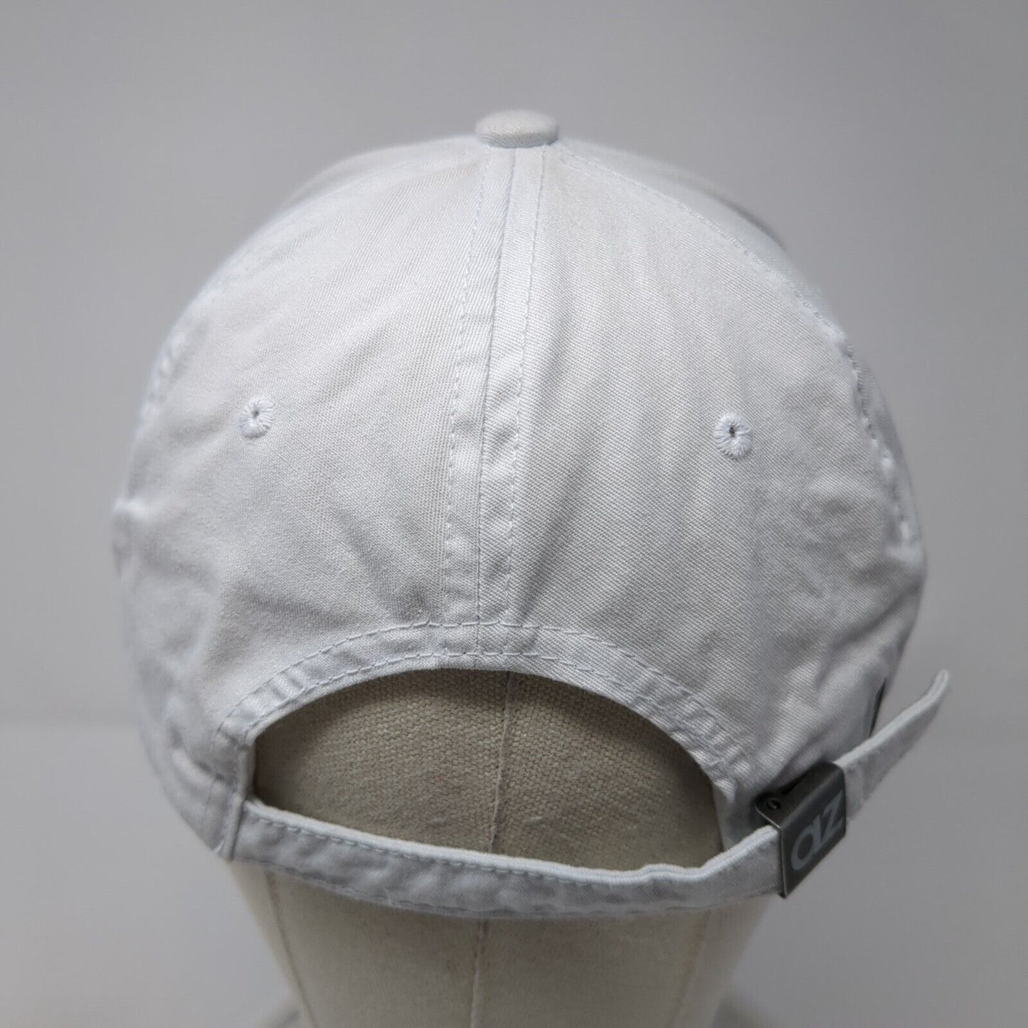 AZ Car Rental Slideback Baseball Cap White OS Adjustable Embroidered Super Cap