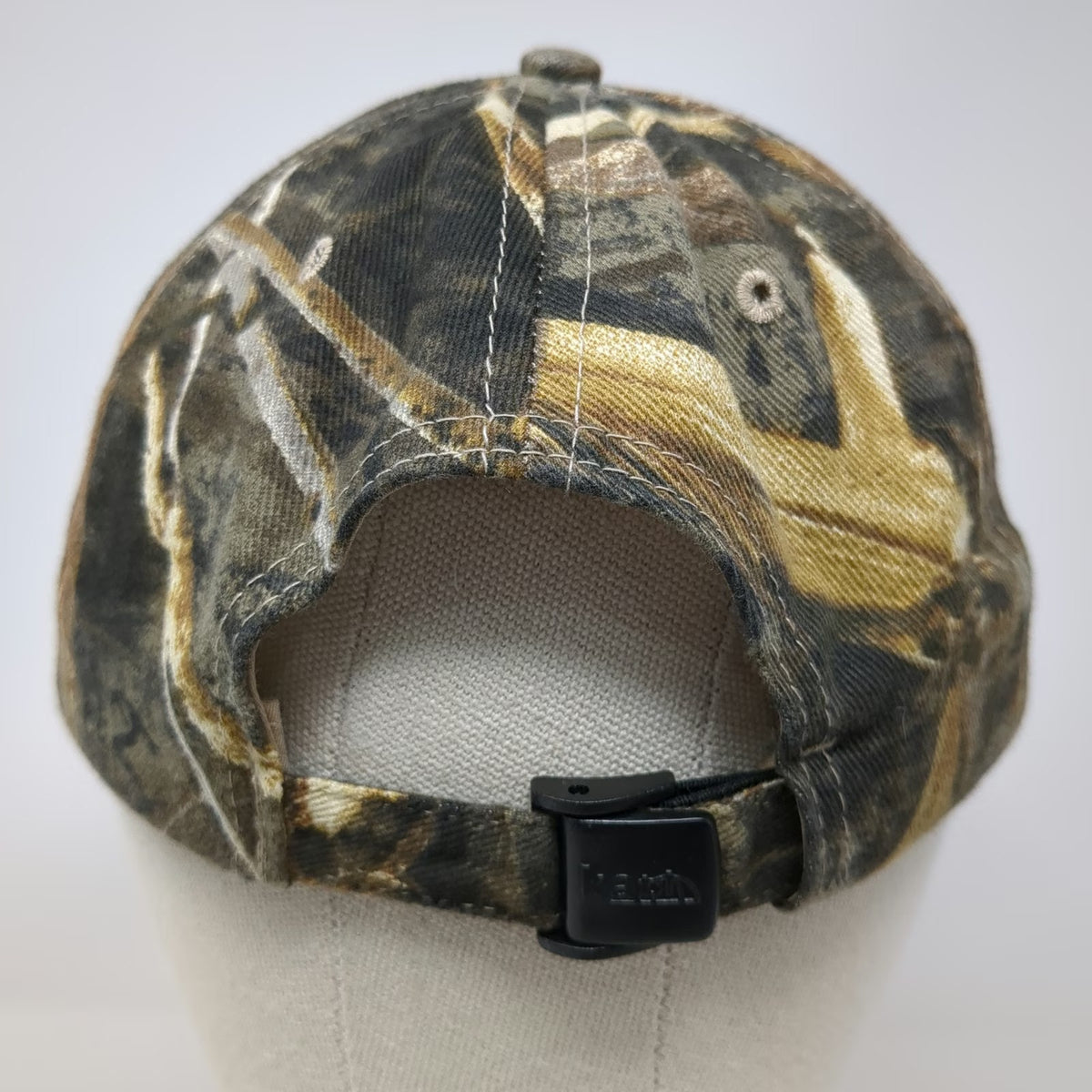 Kati Graybar Camo Baseball Cap Green One Size Slideback Buckle Embroidery Hat