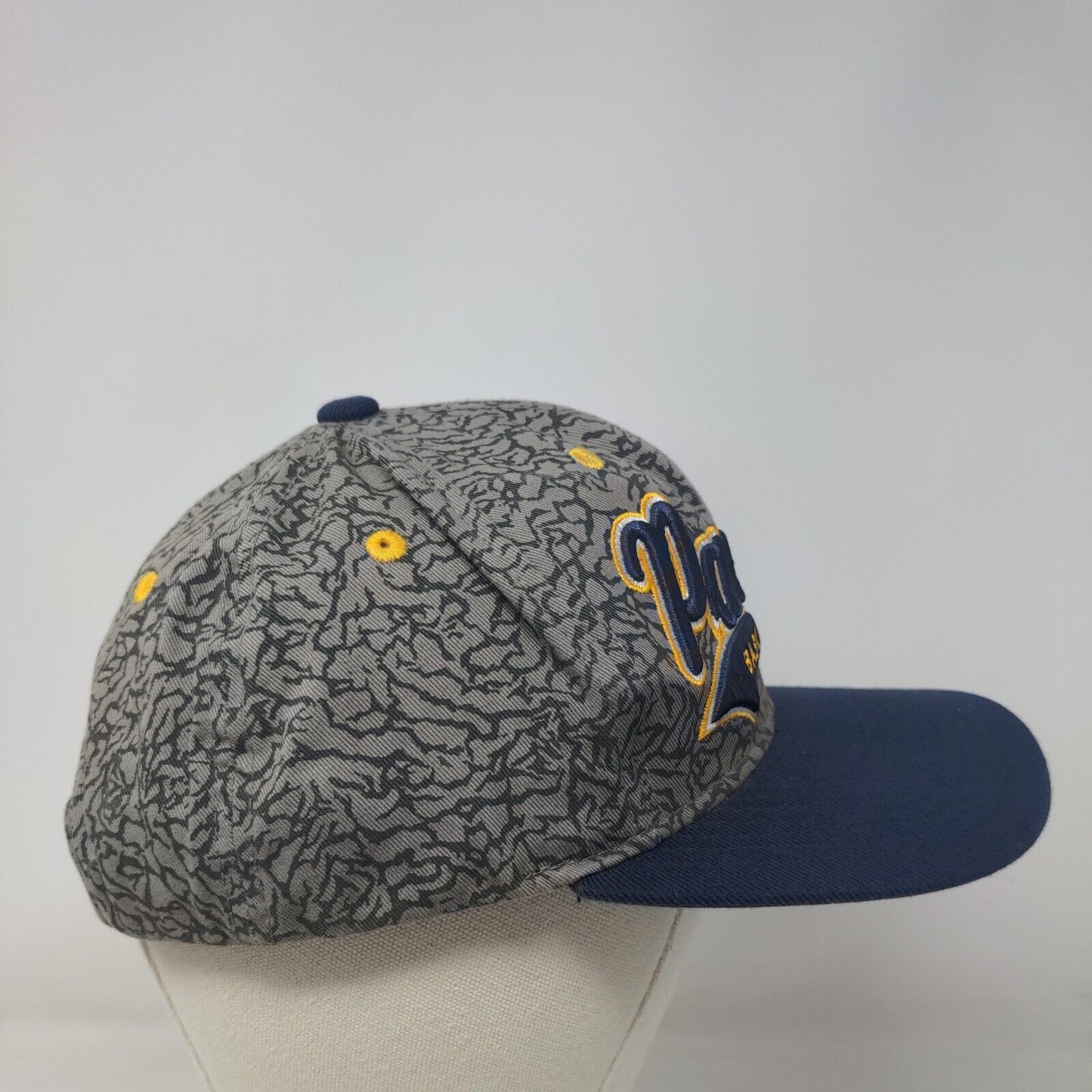 Mitchell & Ness Men's Snapback Hat Multi OSFA Embroidered Indiana Pacers Logo