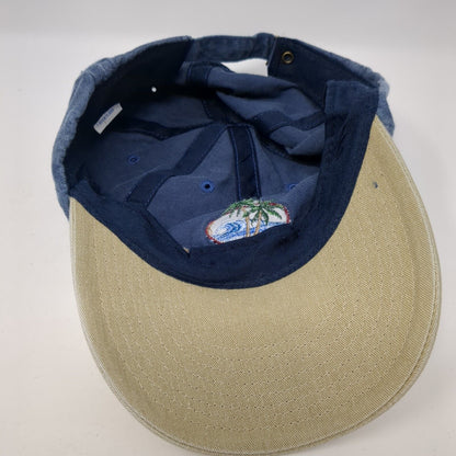 Treasure Island FL Slideback Hat Multi One Size Adjustable Embroidered Cotton