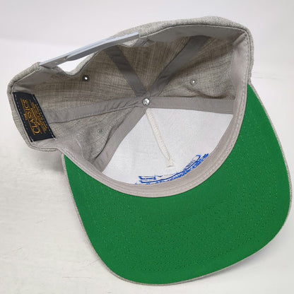 Yupoong 5 Panel Gray Hat One Size Elite Dance Challenge EDC Star Snapback