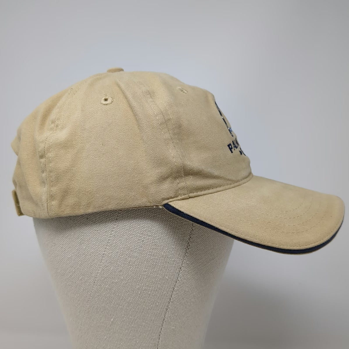 Sherry Palm Coast Florida 1999 Baseball Cap Beige One Size Strapback Cotton Hat