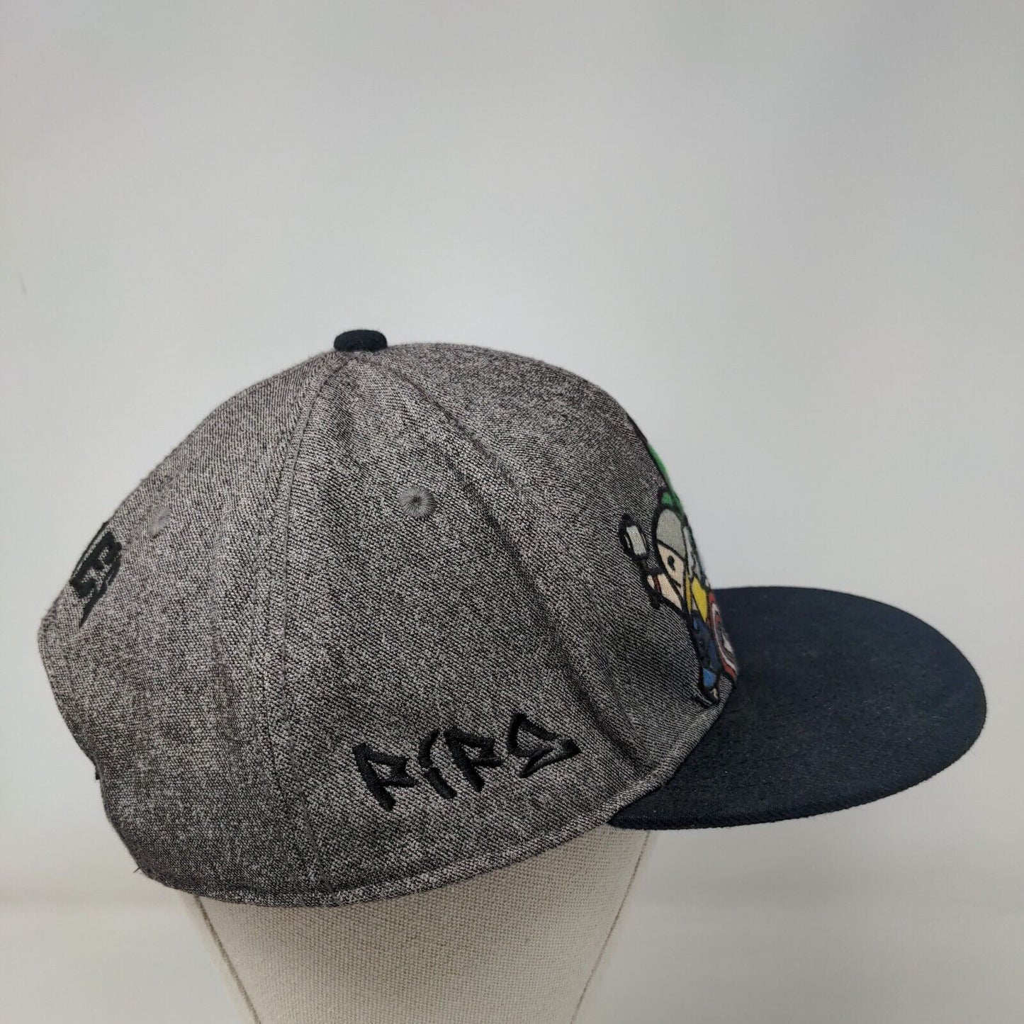 Marvel Heroes Chibi Snapback Hat Multi OSFM Embroidered Colorblock