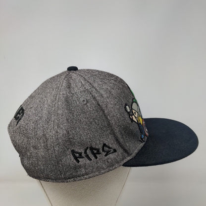 Marvel Heroes Chibi Snapback Hat Multi OSFM Embroidered Colorblock