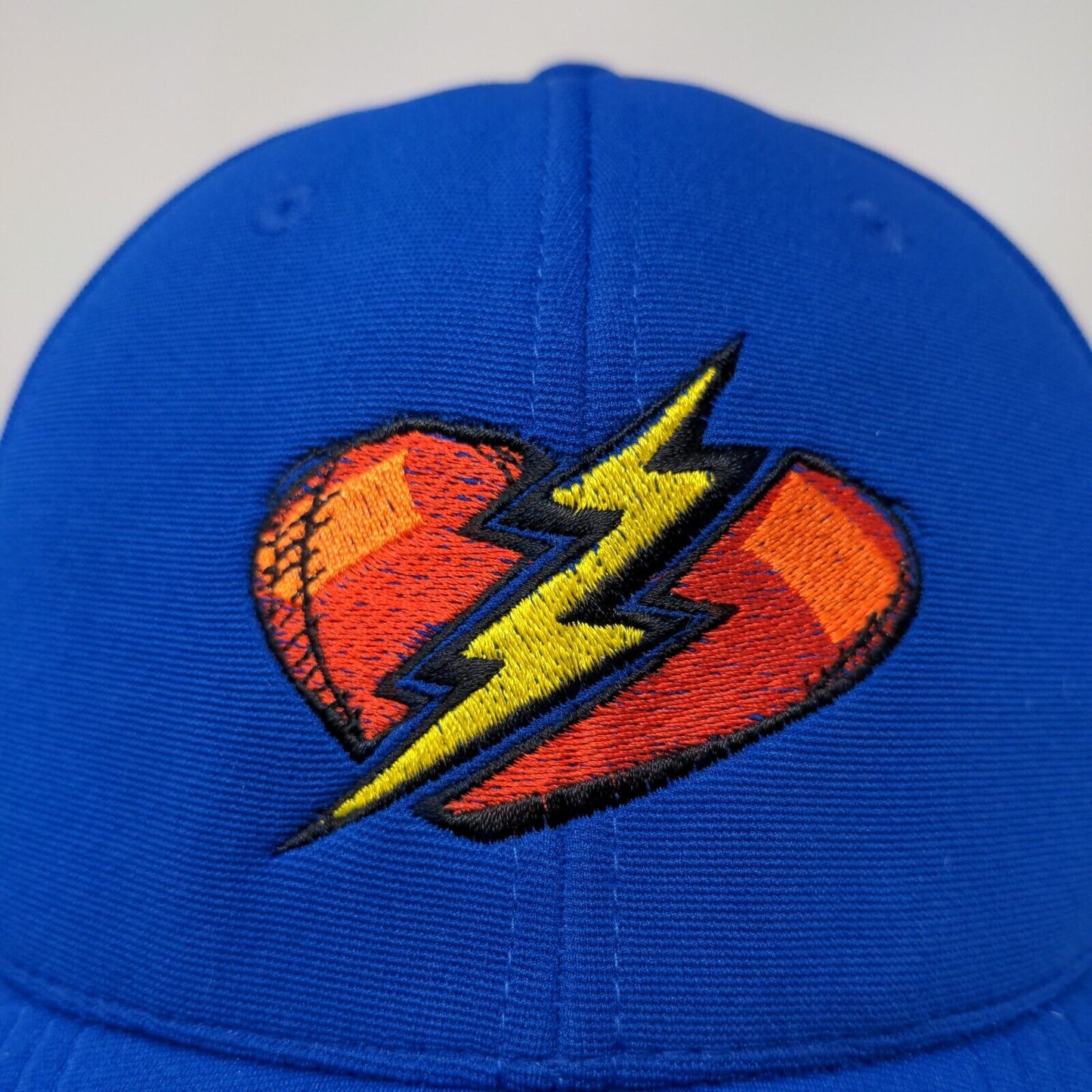 Pacific Headwear Men's Fitted Hat Blue Size L/XL Embroidered Heartbreaker Logo