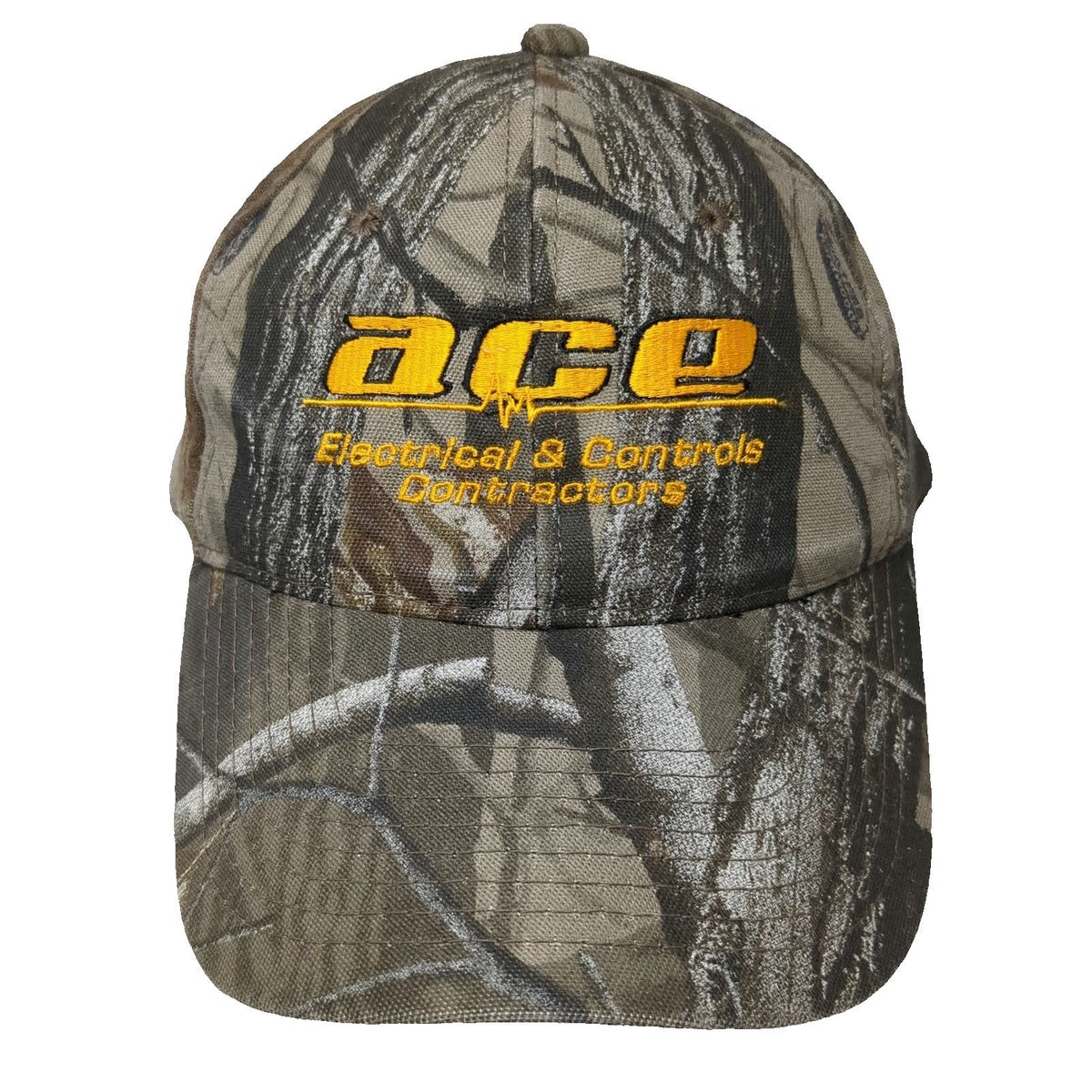 Port Authority Baseball Cap Brown One Size Realtree Camo Ace Electrical Hat
