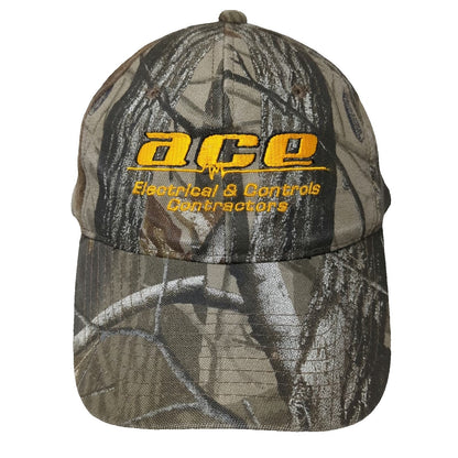 Port Authority Baseball Cap Brown One Size Realtree Camo Ace Electrical Hat