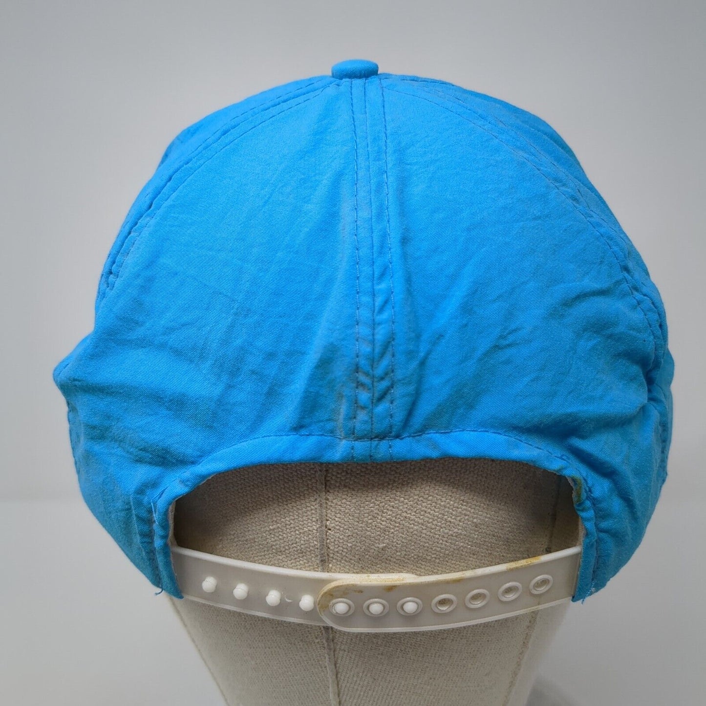 Miller Genuine Draft Snapback Hat Blue One Size Adjustable Striped