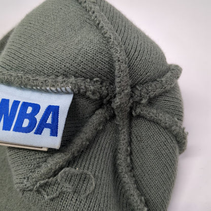 Indiana Pacers NBA Gray Yellow Blue OSFM Beanie Striped Acrylic Knit Logo Hat