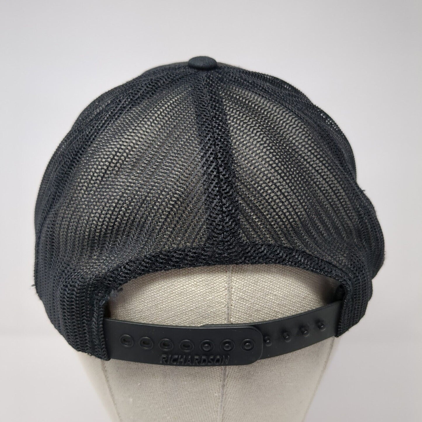 Ourea Outdoors Snapback Trucker Hat Black One Size Mesh Back 6 Panel