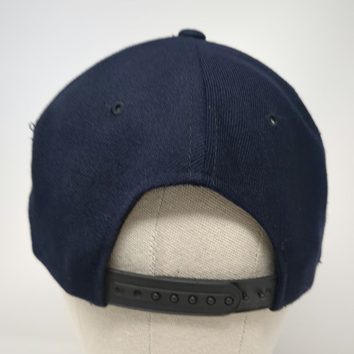 Headmaster Snapback Blue One Size Embroidered Horse Green Underbrim 6 Panel Hat