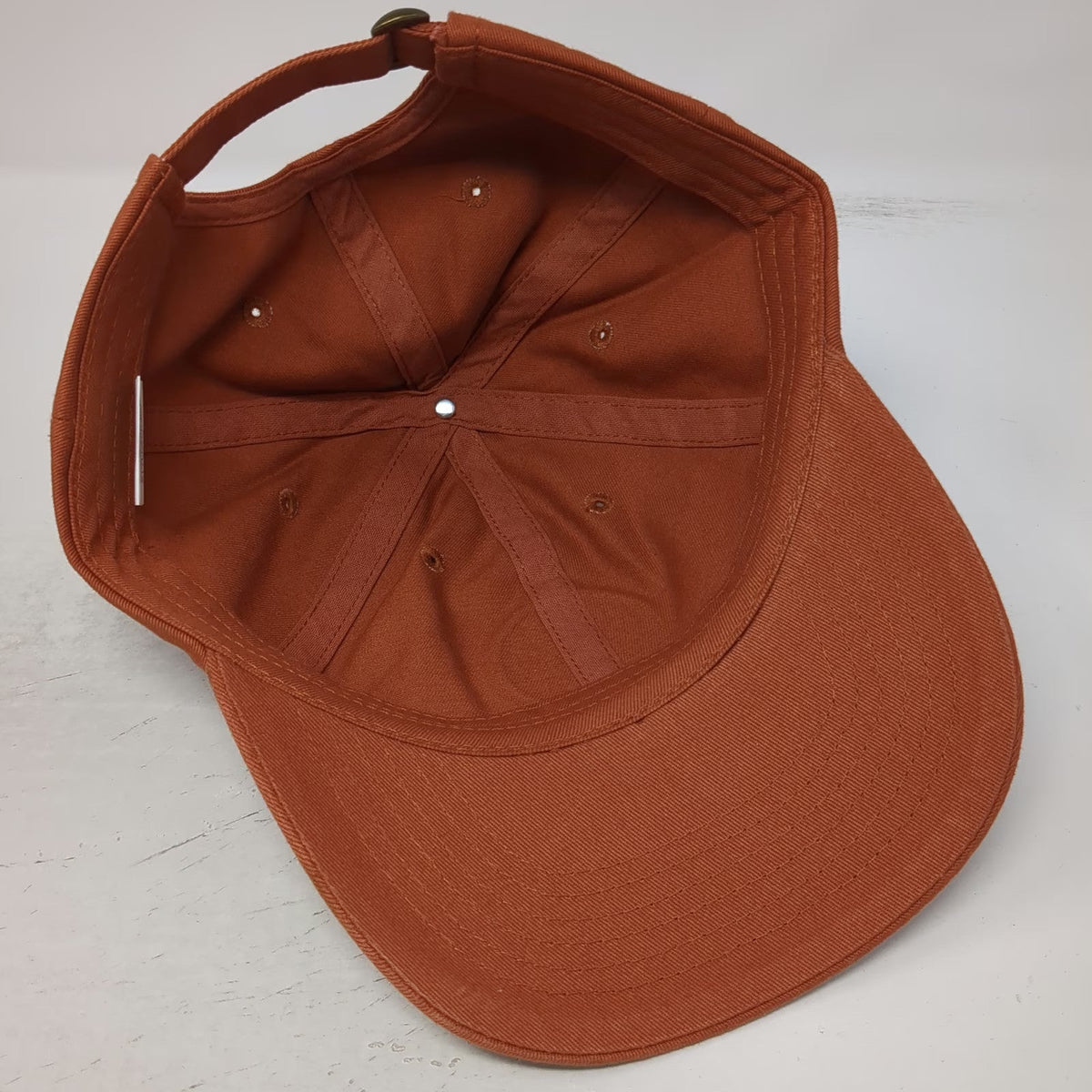 Baseball Cap Orange One Size Nature Babes Hiker Patch Slideback Cotton Hat