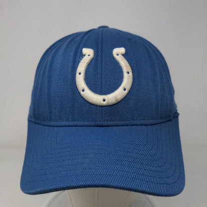 Reebok NFL Indianapolis Colts Fitted Hat Blue OSFA Embroidered Logo