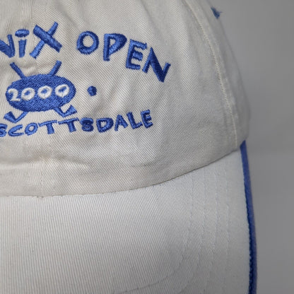 Vintage Scottsdale Phoenix Open 2000 Y2K Strapback Hat White OSFA Ahead Casuals