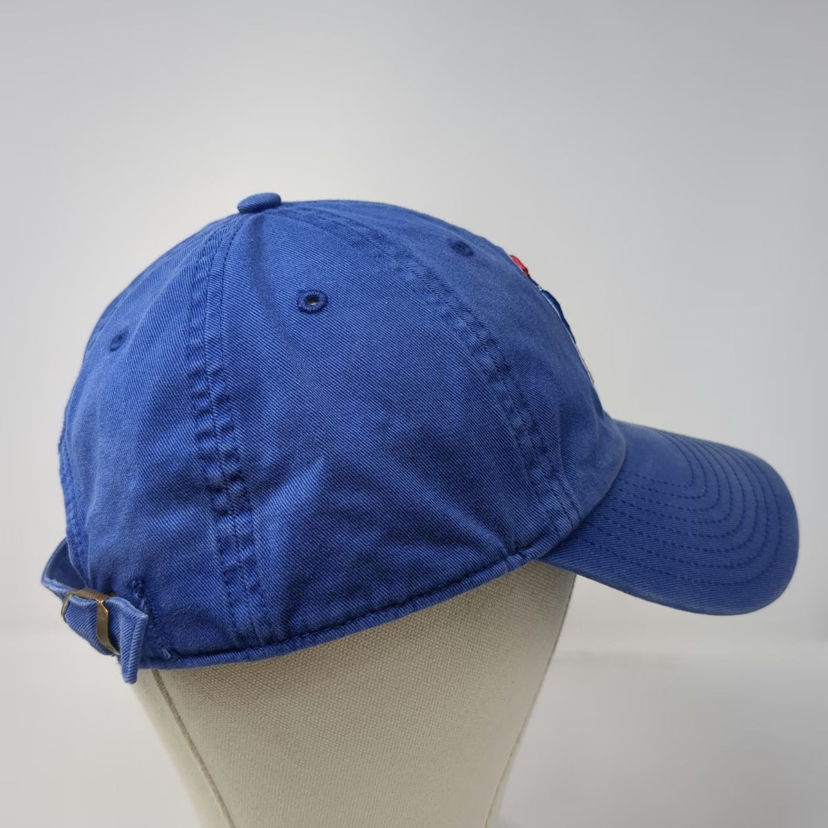 New England Patriots NFL '47 Cap Blue One Size Throwback Logo Slideback Cotton