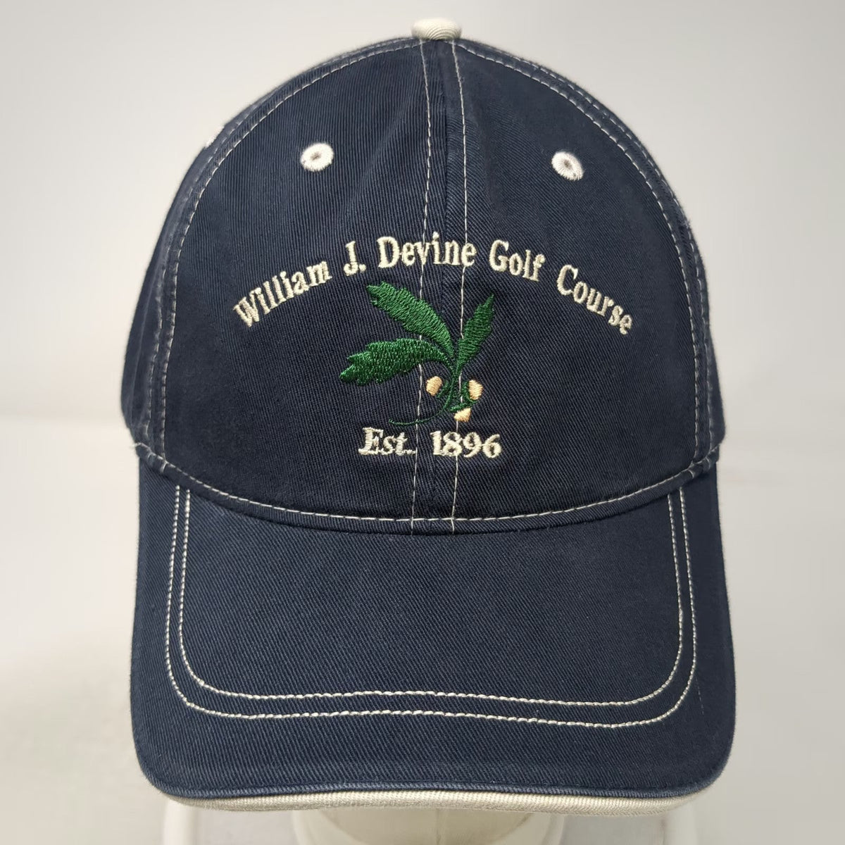 Legendary Headwear Baseball Cap Blue One Size William J Devine Golf Course Hat