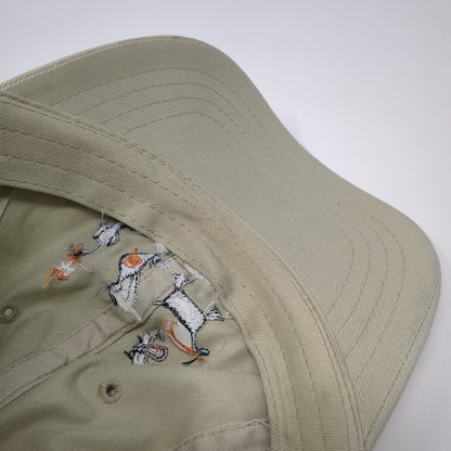 White Sands National Monument Baseball Cap Brown One Size Adjustable Embroidered