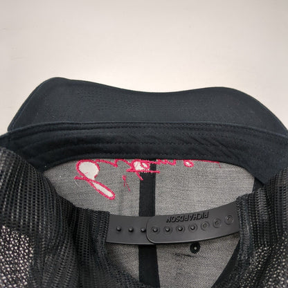 Bite Me Snapback Trucker Hat Black OSFA Adjustable Mesh Back Richardson