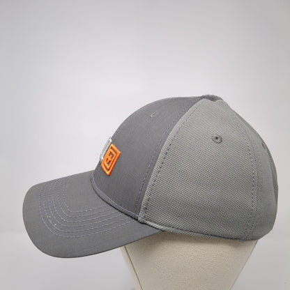 5.11 Tactical 2014 Strapback Hat Gray One Size Adjustable Embroidered 6 Panel