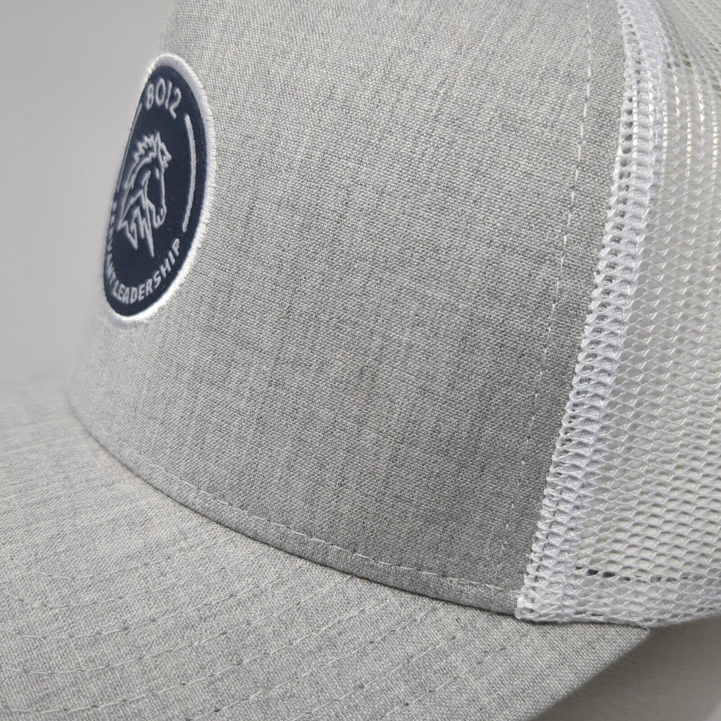 BO12 Servant Leadership Snapback Trucker Hat Gray OS Adjustable Mesh Chilled