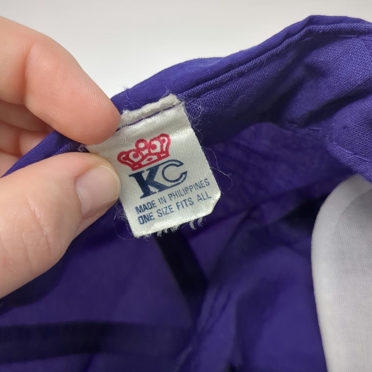 KC 5 Panel Purple One Size Snowbird Rope Snapback Hat Ski Resort Utah Mountain