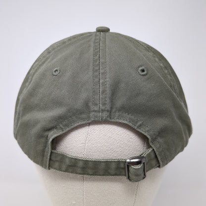 The National II The Deuce Slideback Hat Green OS Adjustable American Dry Goods