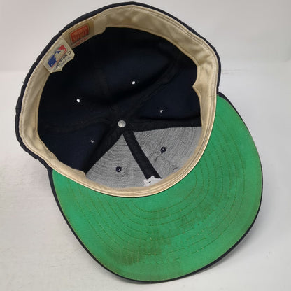 Chicago Cubs MLB American Needle Cap Blue 7 5/8 Green Underbrim Bear Vintage