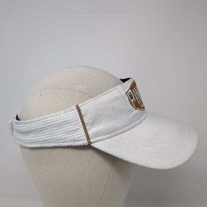 Pinner Throwback Ipa Sun Visor Hat White OS Adjustable Embroidered Fahrenheit