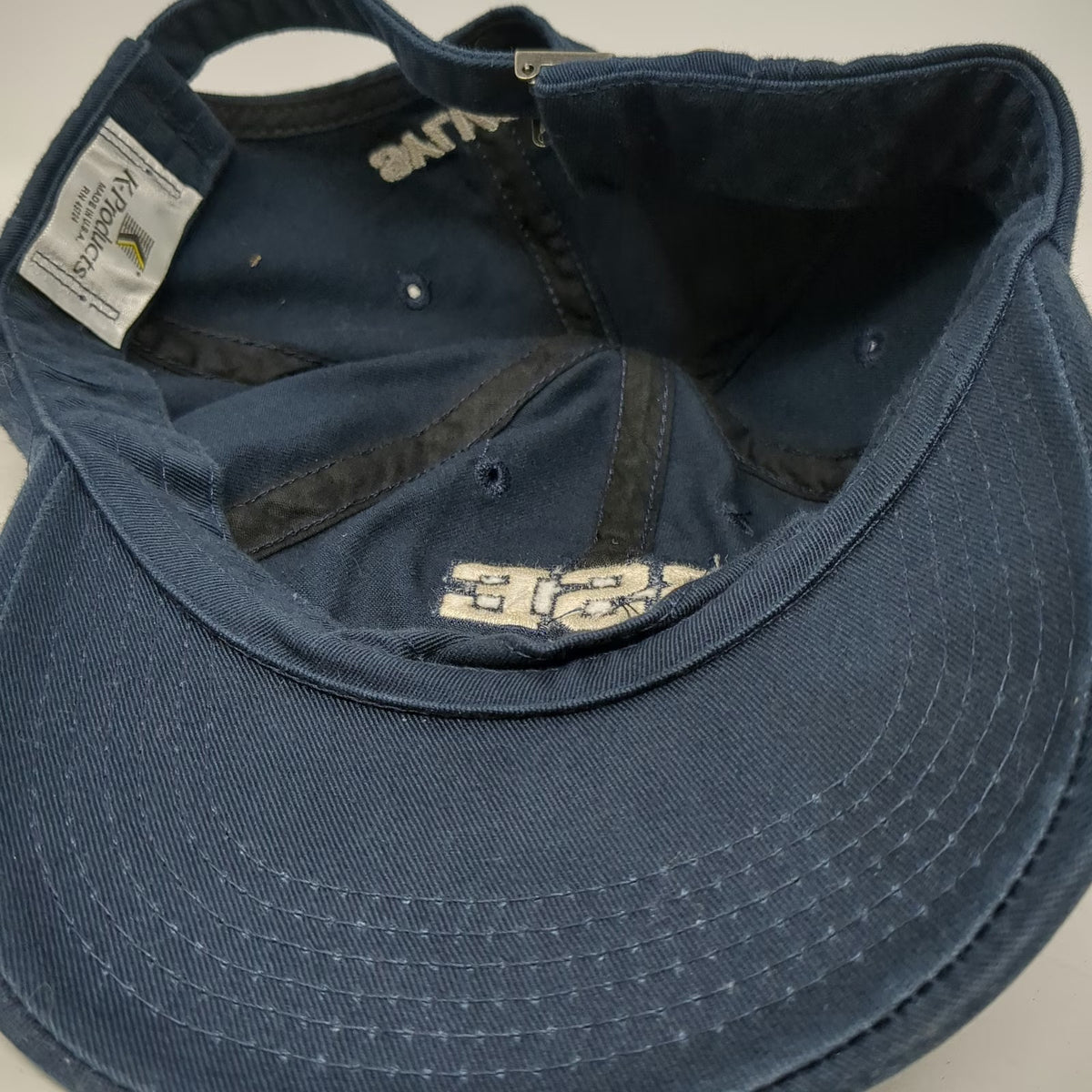 K-Products Baseball Cap Blue One Size BSE Sylvania Slideback Made in USA Hat