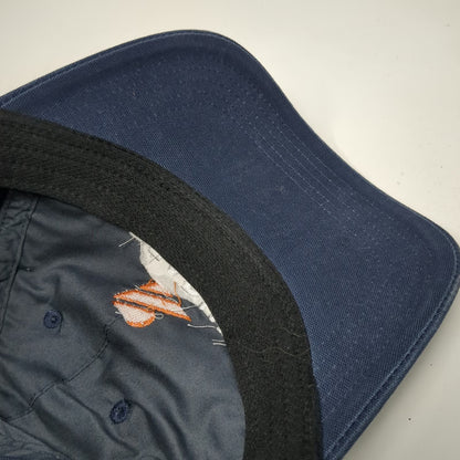 Carhartt Baseball Cap Blue One Size Reading Truck Logo Strapback Adjustable Hat