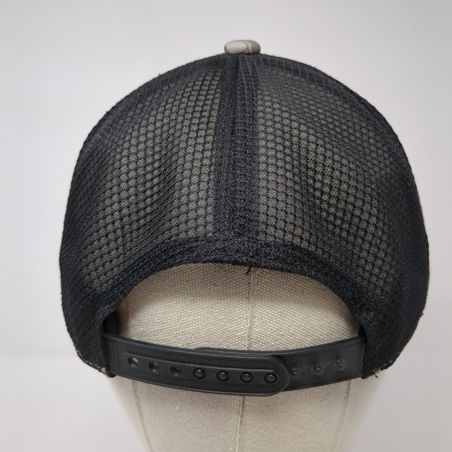 Concrete Construction Supply Snapback Trucker Hat Camo One Size Mesh Back