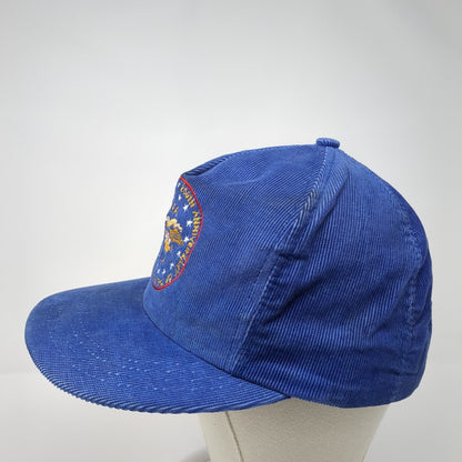 NRA 200th Anniversary of The Presidency of United States Snapback Hat Blue OS