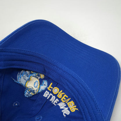 Delaware Blue Hens NCAA econscious One Size Cap Organic Cotton Mascot Logo White