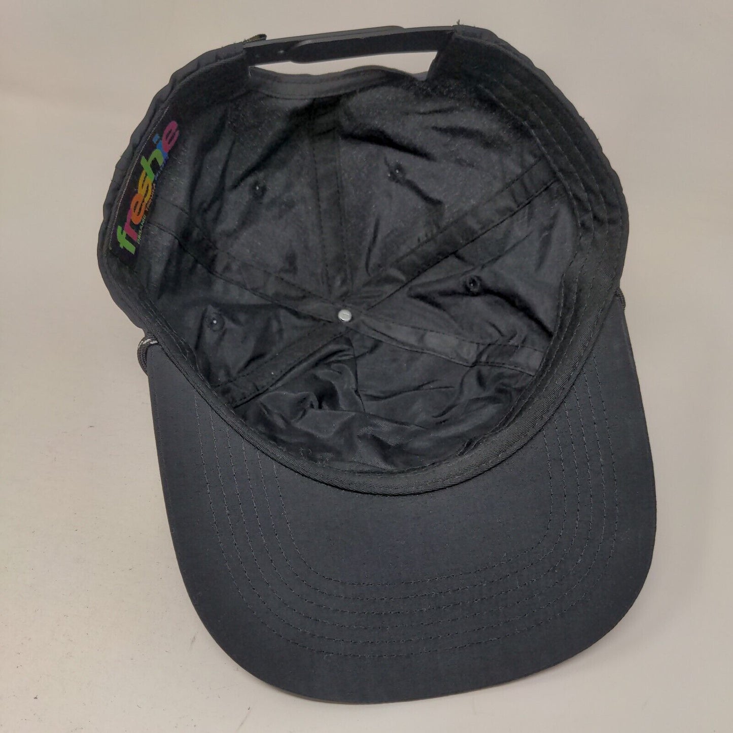 Freshie Organic Tequila Seltzer Snapback Rope Hat Black One Size