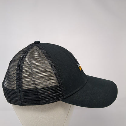 Ariat Work Patch Snapback Trucker Hat Black One Size Mesh Back USA Flag