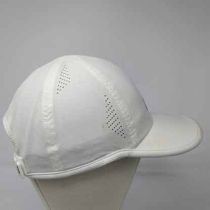 Adidas Baseball Cap White OSFM ClimaCool Perforated Slideback Performance Hat