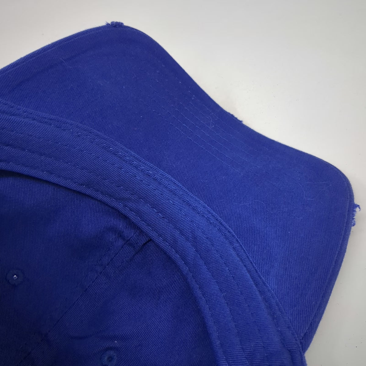 Ultimat Vodka Baseball Cap Blue One Size Distressed Frayed Patch Slideback Hat