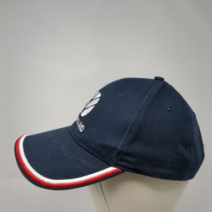 New Holland Strapback Hat Blue One Size Adjustable Solid K-Products