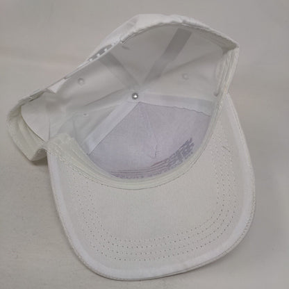 In God We Trust Snapback Hat White One Size Adjustable Patriotic American Flag