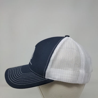 Wounded Warrior Project Snapback Trucker Hat Blue One Size Mesh Back Richardson