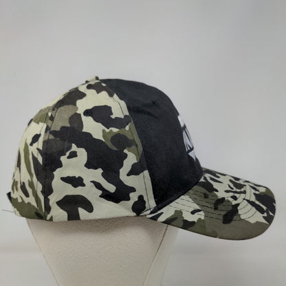 NAPA Men's Strapback Camo Hat OSFM Embroidered Logo 100% Cotton