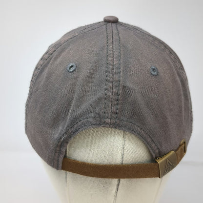 Ace USA Baseball Cap Gray One Size Yellowstone National Park Moose Blue Logo Hat